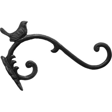 Blumenkorbhalter Gusseisen Wandhalterung für Hängeampeln