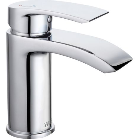 Bristan Gild Eco Start Basin Mixer Tap with Clicker Waste - Chrome (1/2)