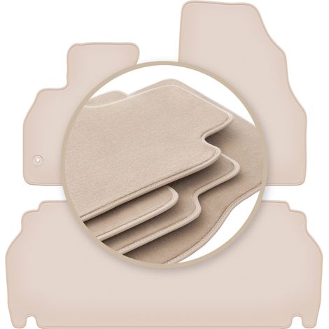 Tapis de sol beige PREMIUM pour : Renault Kangoo Express combivan 2021- (1/5)