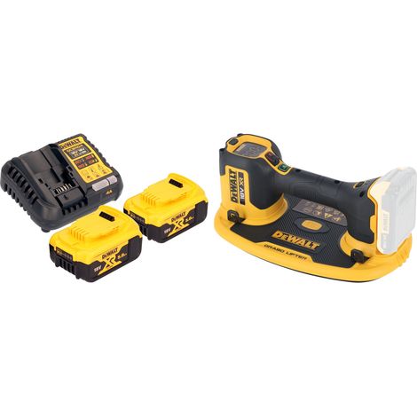 Aspiradora con batería DeWalt DCE 590 P2 18 V 120 kg + 2 baterías de 5,0 Ah + cargador (1/5)