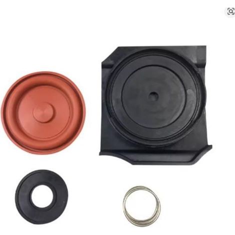 This is a repair kit for the exhaust valve of the Peugeot Citroën rocker cover (models 9812071480 and 9805712480), including a diaphragm and a spring, to repair the exhaust valve and prevent oil consu (1/4)