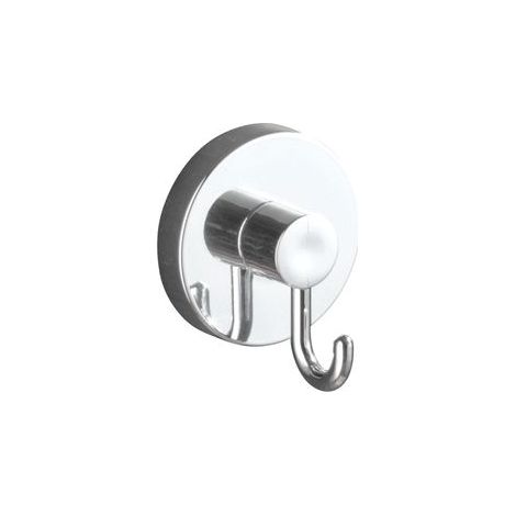 Etagère de douche WENKO Vacuum-Loc sans perçage chromée 3 pièces étagère d'angle et crochet salle de bain fixation sans perçage accessoires de douche sans perçage et porte-serviettes sans perçage (1/5)