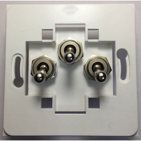 Mod Elec 373-21B - Mécanisme 3 Poussoirs à levier Acier