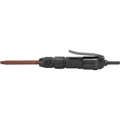 Pistolet burineur pneumatique professionnel à main, dérouilleur à air comprimé avec burins, outil de décapage, raccord PT1/4 pouce, CZ1 (1/5)