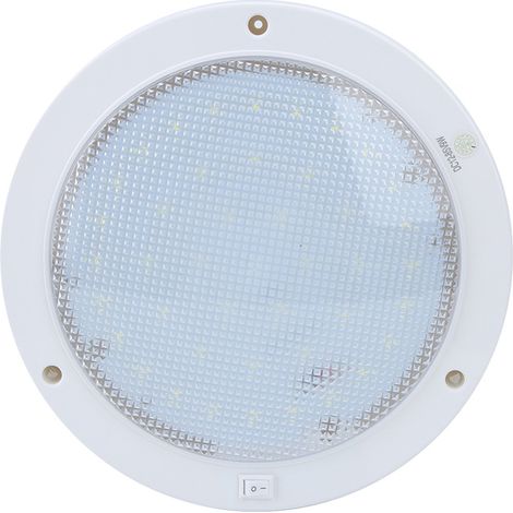 42 LEDs, 12 V, 9 W, 840 lm, helle runde Deckenleuchte für Auto, Boot und Zuhause, warmweißes Licht (1/5)