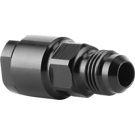 Raccord EFI à déconnexion rapide, adaptateur droit à emboîter -6AN mâle vers 5/16in pour ligne huile/carburant/eau/fluide/air (1/5)
