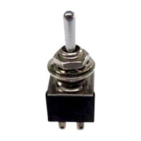 TRU COMPONENTS 1587782 TC-TA202A1 INTERRUPTEUR À LEVIER 250 V/AC 3 A 2 X ON/ON À ACCROCHAGE 1 PC(S) (1/2)
