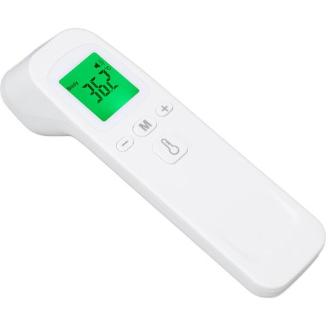 Thermomètre frontal infrarouge sans contact numérique pour usage médical
