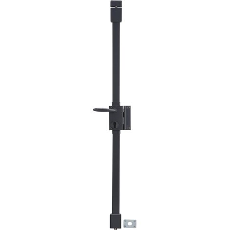 Thirard – Boîtier de serrure en applique Targa à fouillot pour porte d'entrée – Acier cambré ép. 20/10ème – Coffre 75x130mm – Mécanisme équerre