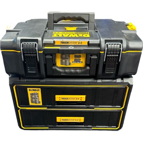 Dewalt DWST83529-1 Toughsystem 2 Tool Box 2 X Drawer Toolbox + DS166 Tool Case (1/5)