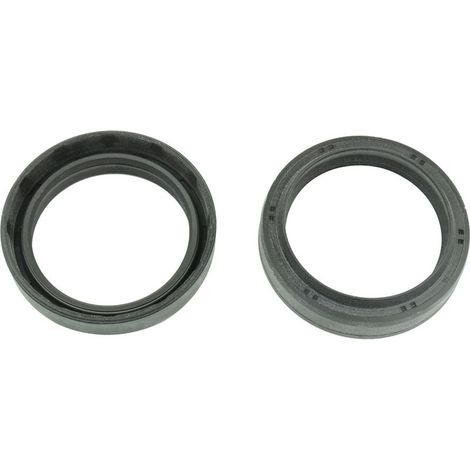 Joints d'huile de suspension avant 43x55x11/14, lot de 2 pièces pour suspension moto et véhicule, étanchéité parfaite, fixation standard (1/2)