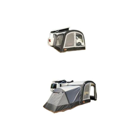 PACK SOPLAIR Auvent Indépendant Gonflable Tilia Air Ultra Compact + Annexe Basse Tilia Extension Mini-Van
