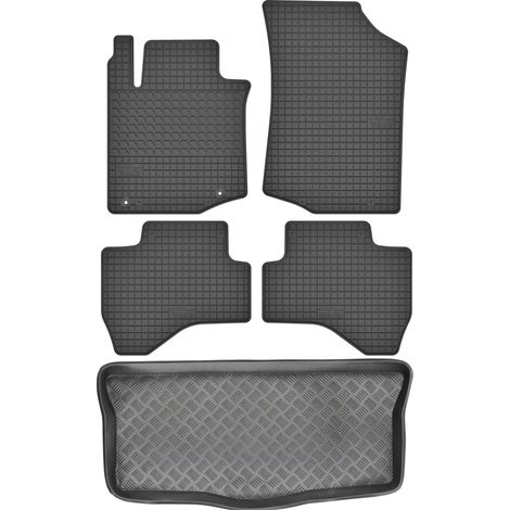 Toyota Aygo I Schrägheck (2005–2014) – SET: Gummifußmatten + Kofferraummatte