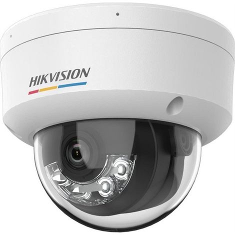 Hikvision DS-2CD1167G3-LIU Cámara IP domo fija ColorVu 3.0 de 6MP Luz híbrida inteligente de 2,8 mm Blanca (1/3)