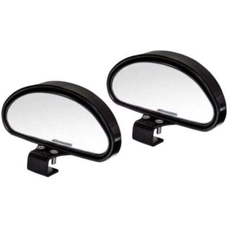 Retroviseur Conduite Accompagnée Retroviseur Angle Mort Miroir D'angle Mort RéTroviseur Conduite Accompagnée pour Tous Les Voitures- Miroir Convexe Angle réglable (2Pcs-A) (1/5)