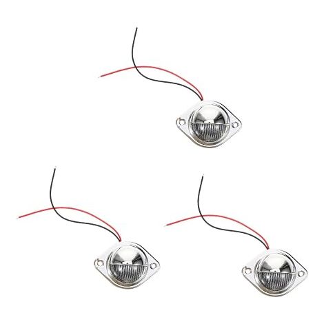 Feu Arrière Led Étanche Pour Plaque Immatriculation Lumière Universelle Pour Camion Remorque Véhicule De Installation Facile Visibilité Et Durabilité (1/5)