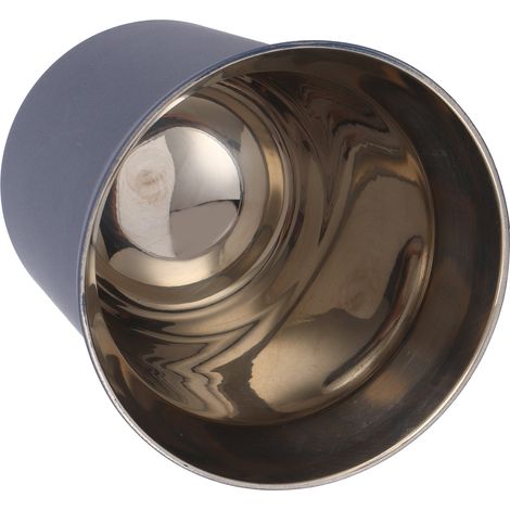 Tasse à café en acier inoxydable double paroi isolante pour café en capsule, bleu foncé 160ml (1/5)