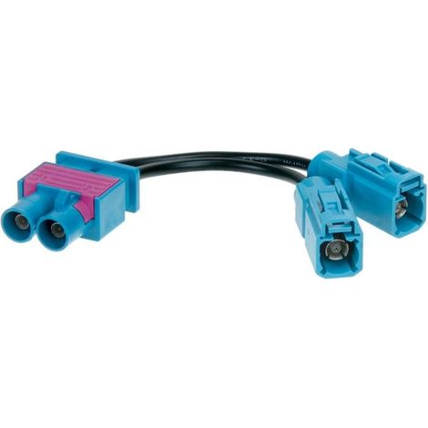 Adattatore doppia antenna Fakra (m) - 2x Fakra Z (w)
