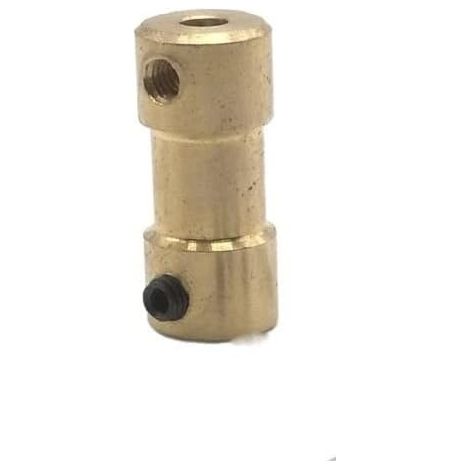 1 accouplement flexible en laiton pour arbre moteur - connexion moteur-réducteur (3,17 mm - 2 - /