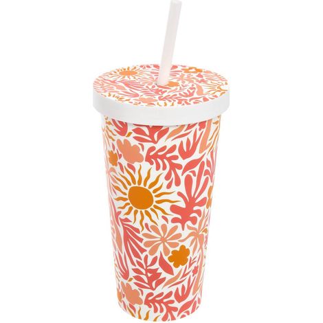 Taza solea con pajita 55cl - 5five (1/3)