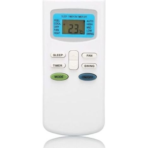 Télécommande Universelle de Climatiseur Compatible pour TCL, pour Dronic, pour Klimaire, pour Pioneer, pour Ciac, pour Airton, pour Airmaster (1/5)