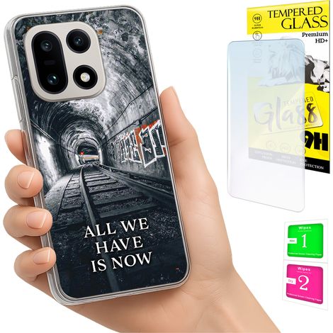Funda para OnePlus 15 Photo, cubierta trasera + cristal 9H (1/5)