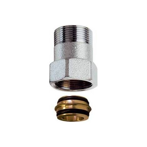 PROLUNGA DIRITTA CROMATA FIL. 24X19 Misura: Lungh. 30 mm