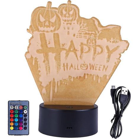 1 Stück Geschenk-Lichterkette für Halloween-Dekorationen (1/3)