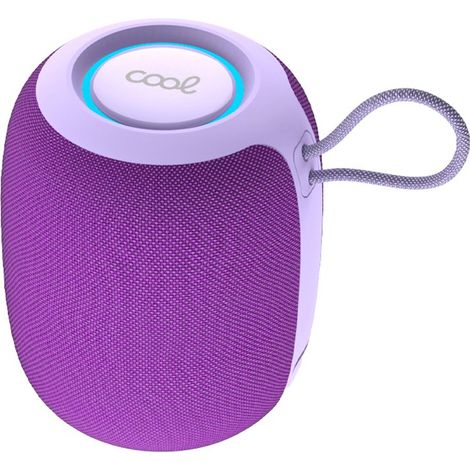Altavoz Bluetooth Universal Música 6W TWS COOL Cord Violeta