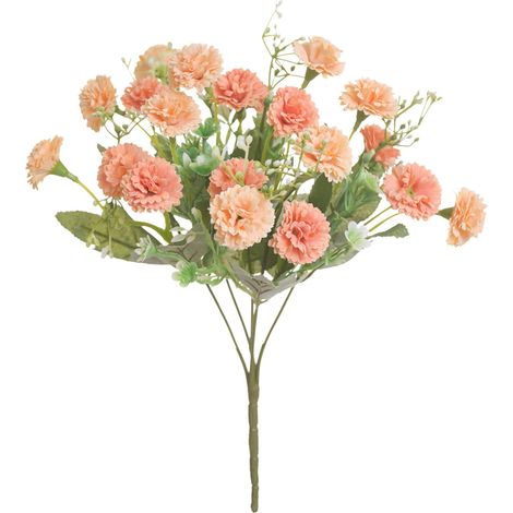 Bouquet Fait Main - Fleur Artificielle Soie - Rose Simulée - Décoration Intérieure Extérieure - 1 Pièce (1/5)