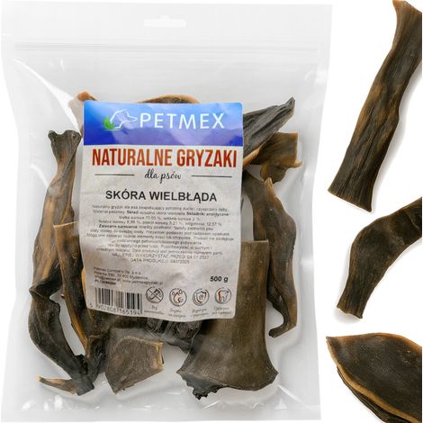 Delicadeza, masticable natural para perros. Piel de camello deshidratada Petmex 500 g.
