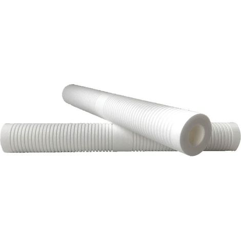 lot De 2 Cartouches Filtrante Anti-sdiments Bobine - Taille Standard 20", Pour Filtrer Les Impurets De L'eau Du Rfrigirateur (1/2)