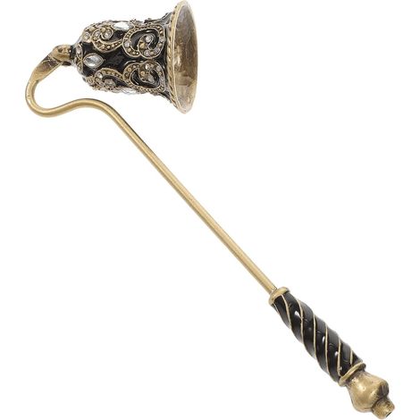 Lntyq Dochtlöscher - Dochtlöscher - Kirchenkerzenwerkzeug - Heimlöscher - Metallkerzendocht - Antiker Stil (1/5)
