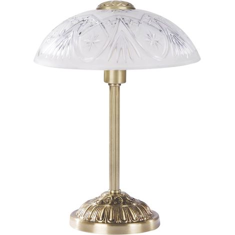 Lampada da tavolo classica vetro marrone E14 Annabella Rabalux (1/4)
