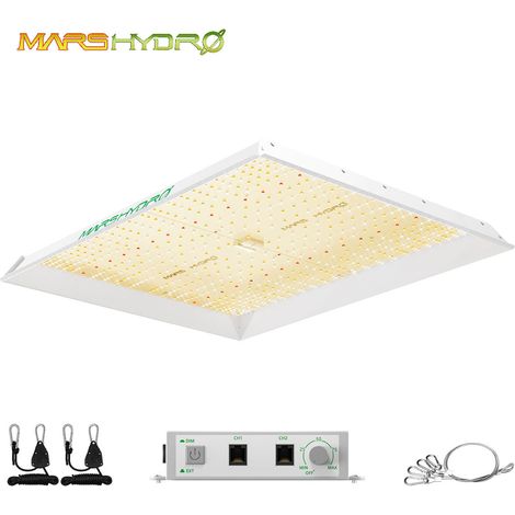 Mars Hydro – Lampe de croissance LED 300W dimmable – Spectre complet 400-700 nm – PPF 716 umol/s – Pour serres intérieures et cultures hydroponiques
