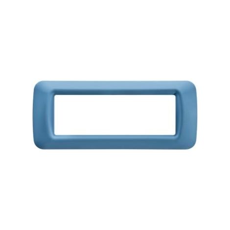 PLAQUE 6 POS.BLEU CIEL TOP SYSTEM GEWISS GW22566