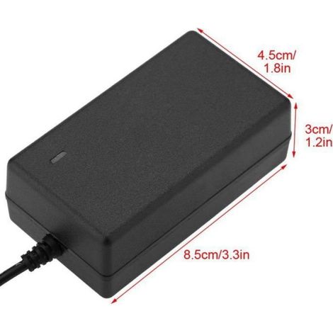 Akkuladegerät – BOYOU – AC 100–240 V, DC 21 V, 2 A – Sicher und schnell – Überhitzungsschutz – EU-Stecker (1/5)