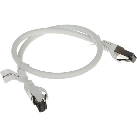 Patchkabel RJ45/SFTP/8.1/0.5-GRAU 0,5 m LANBERG