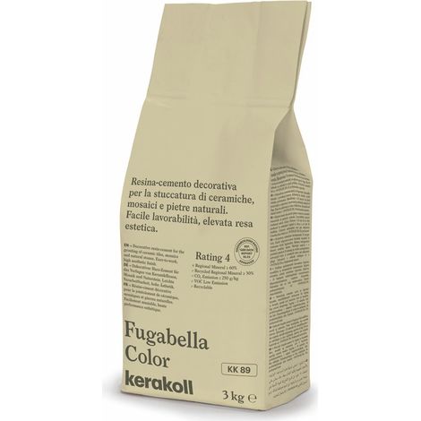 STUCCO HYBRIDE POUR CARREAUX 'FUGABELLA COLOR' KERAKOLL 3 kg