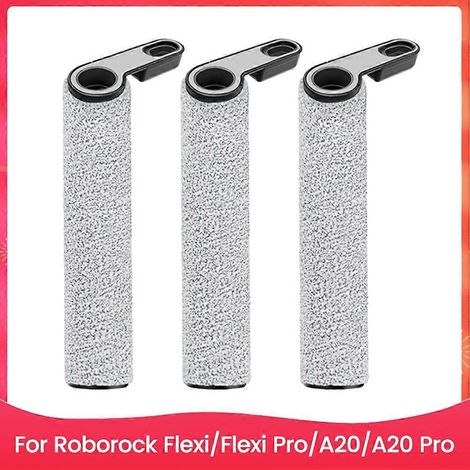 Set mit 3 Ersatz-Rotationsbürsten für Roborock Flexi/Flexi Pro/A20/A20 Pro Nass- und Trockensauger: effiziente Reinigung (1/5)