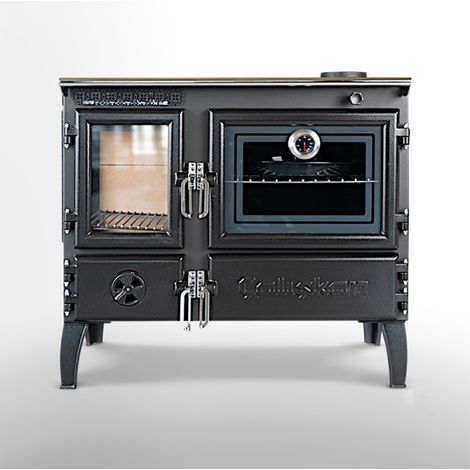 Stufa a legna indipendente con forno - 214  3D (1/5)