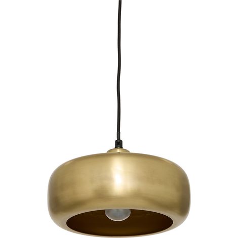 Suspension Gena ronde D.25,5cm doré - Atmosphera créateur d'intérieur (1/4)