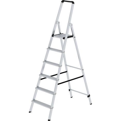 MUNK Stufenstehleiter ML einseitig begehbar 6 Stufen (1/5)