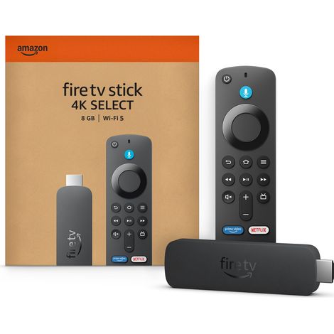Amazon Fire TV Stick 4K Select 4K Ultra HD Fire OS Noir