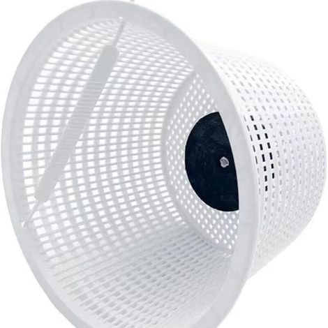 Panier de filtre de piscine remplaable P1070, 20 cm, blanc avec poignée - Panier de filtre de rechange durable pour systèmes de filtration de piscine intégrés (1/3)