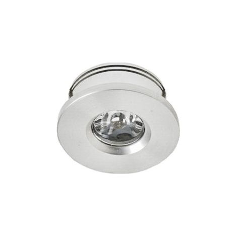 Faretto Incasso Tondo LED 1W IP 20, Foro 33mm, Luce Calda 3200W