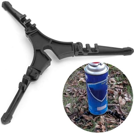 Support de réservoir de gaz pour camping, support de base de réservoir de gaz pliable portable pour activités de plein air (1/5)