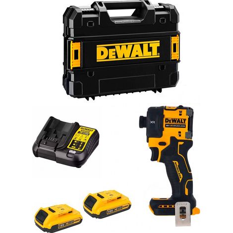 Atornillador de Impacto DeWALT DCF870D2T (2 x 2,0 Ah + DCB107 + TSTAK II)