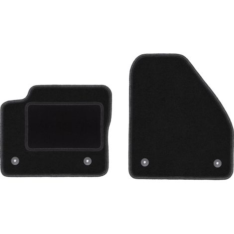 Alfombrillas delanteras para Jaguar E-Pace SUV (2017-) negras (1/5)