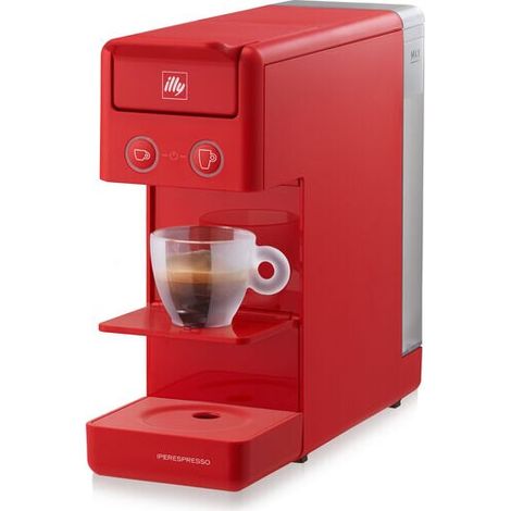 Illy Y3.3 Automatische Kapsel-Kaffeemaschine, 0,75 l, rot (1/3)